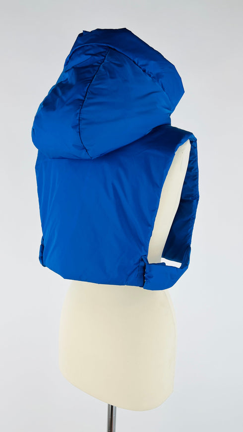 Gilet imbottito blu