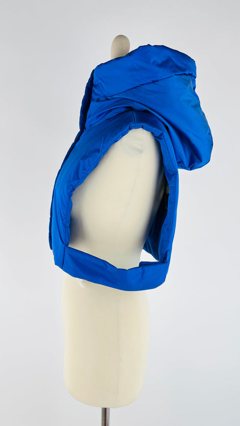 Gilet imbottito blu