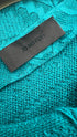 Cardigan girocollo sfrangiato