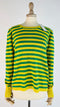 Maglia in cashmere a righe