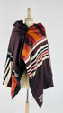 Poncho multi pattern