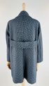 Cappotto sfoderato blu