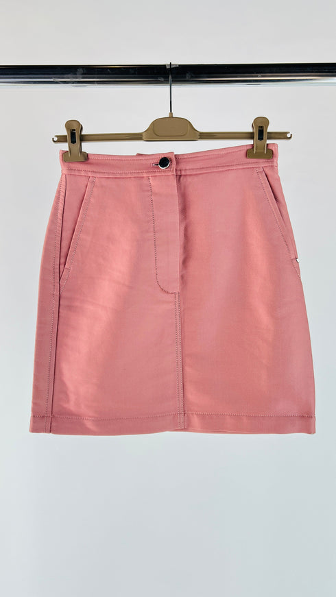 Gonna corta twill satin