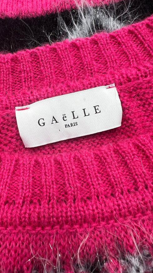 Maglione effetto mohair