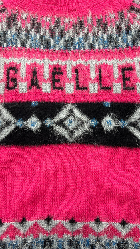 Maglione effetto mohair