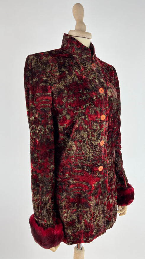 Blazer velluto