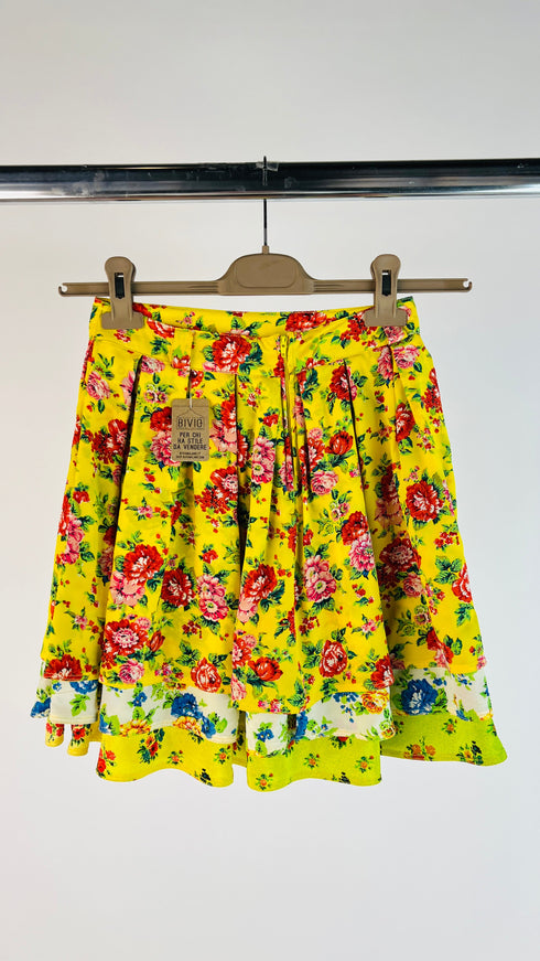 Gonna a pieghe vintage