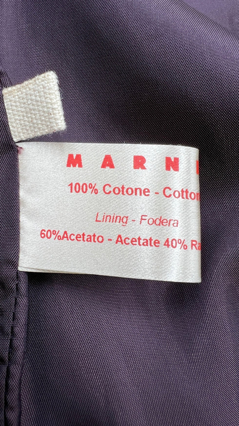 Giacca in cotone con arriccio