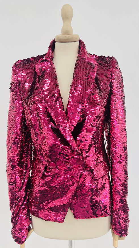 Blazer paillettato