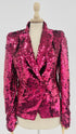 Blazer paillettato