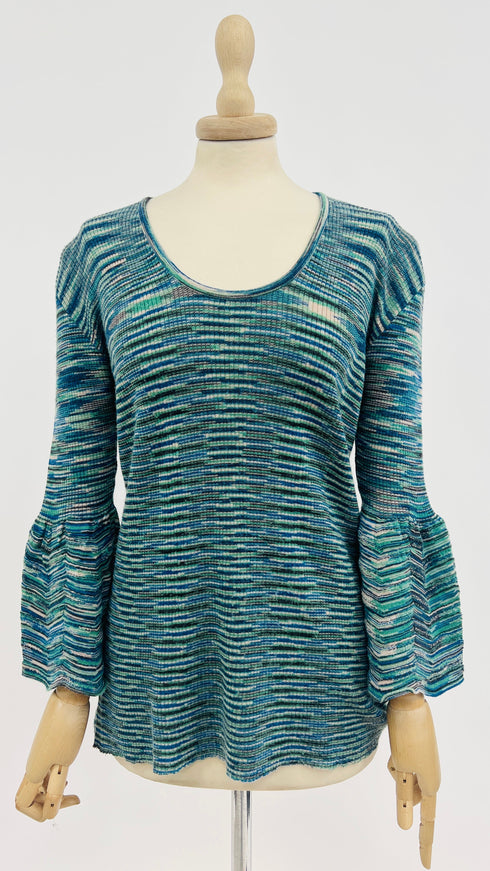 Pullover multi righe
