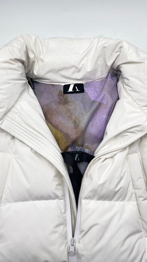 Piumino lungo bianco