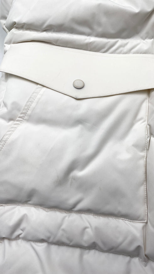 Piumino lungo bianco