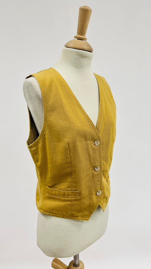 Gilet in velluto a coste vintage
