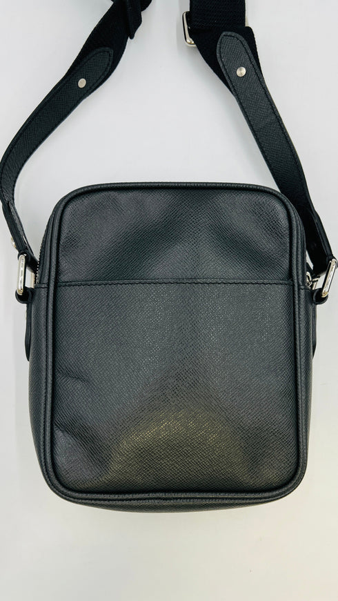 Borsello in pelle nero