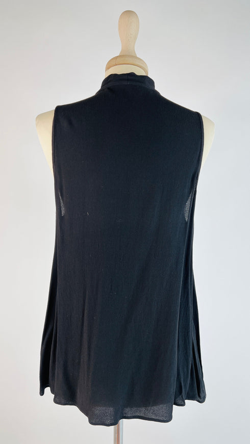 Smanicato nero con fiocco