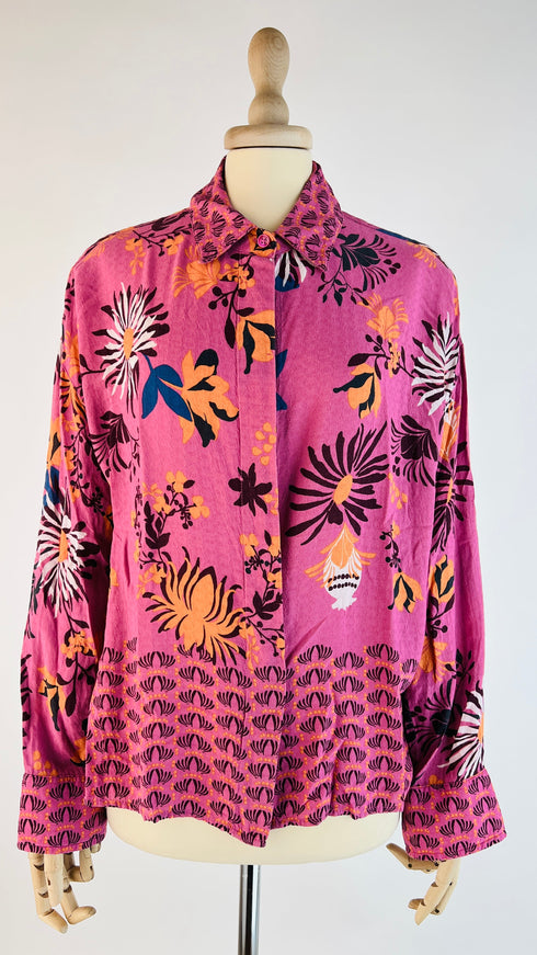 Camicia con margherite