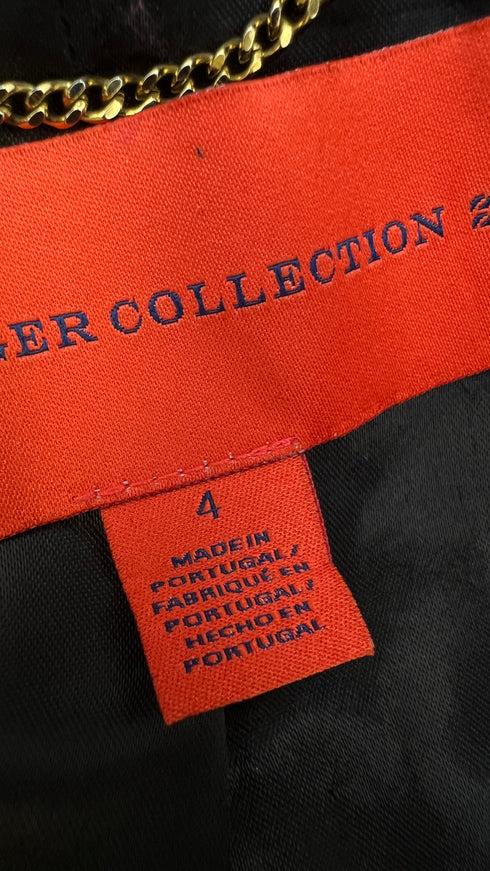 Giacca tartan paillettato