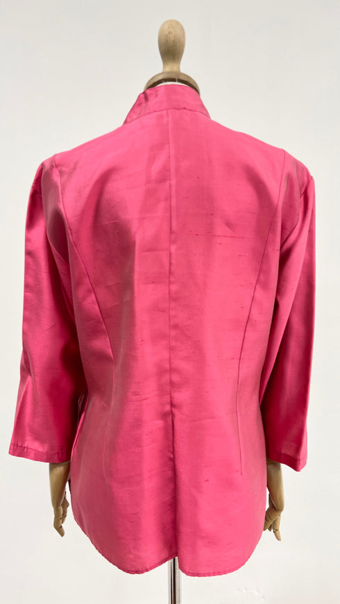 Blusa in seta rosa