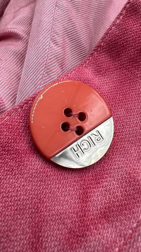 Giacca in denim bleached