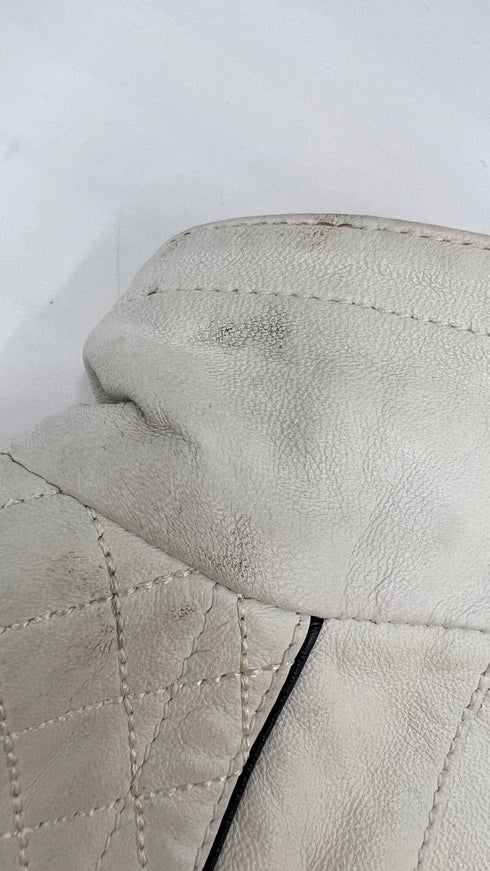 Giacca in pelle vintage