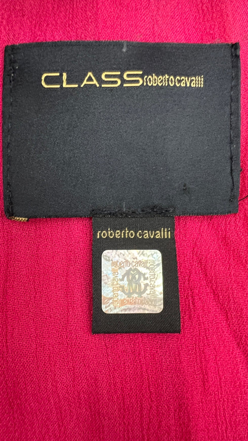 Giacca vintage pelle rosa