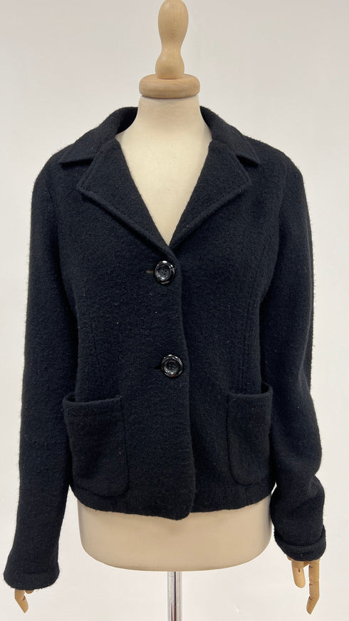 Blazer nero sfoderato