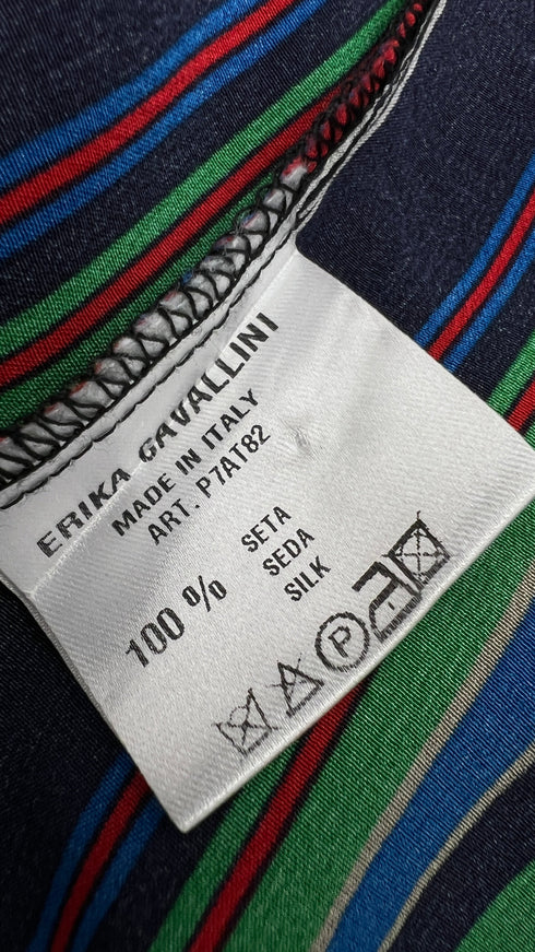 Camicia righe in seta