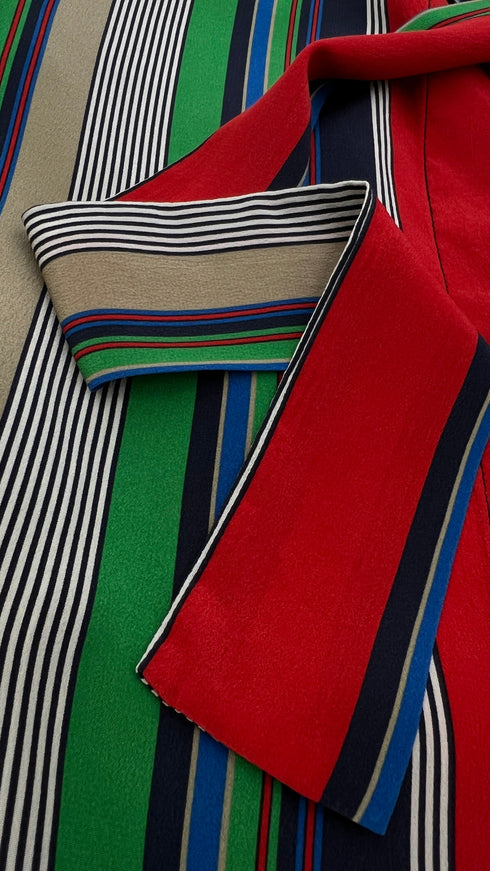 Camicia righe in seta