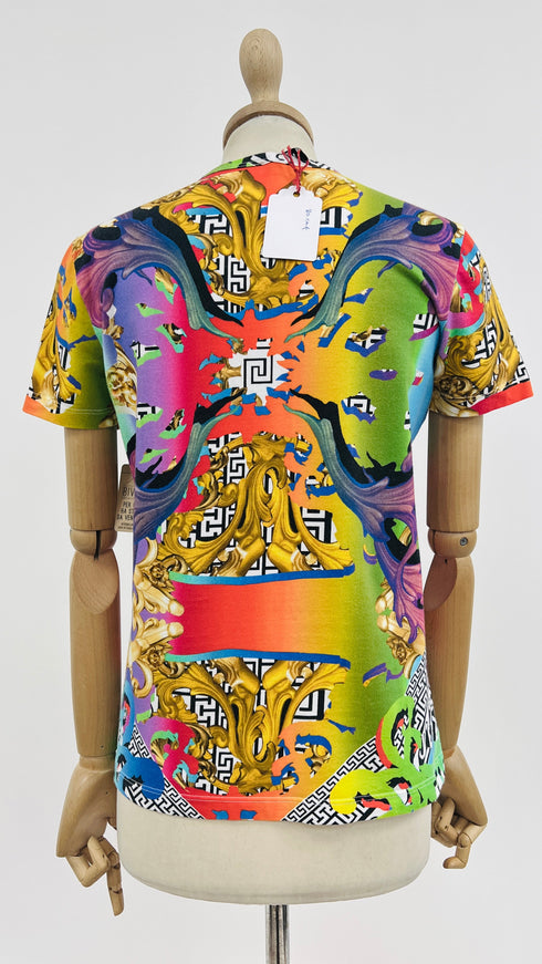 T-shirt motivo barocco