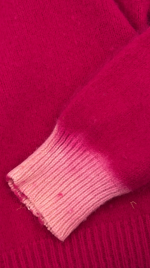 Maglia girocollo degradé