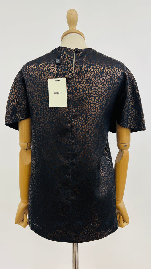 Blusa fantasia lurex