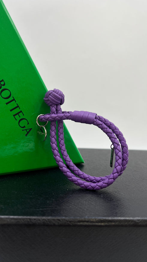 Bracciale intreccio viola