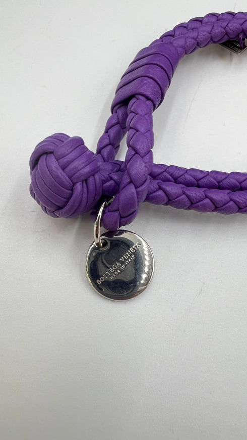 Bracciale intreccio viola