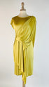 Abito corto drappeggiato