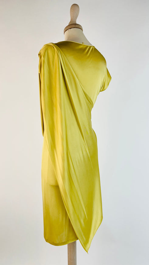 Abito corto drappeggiato