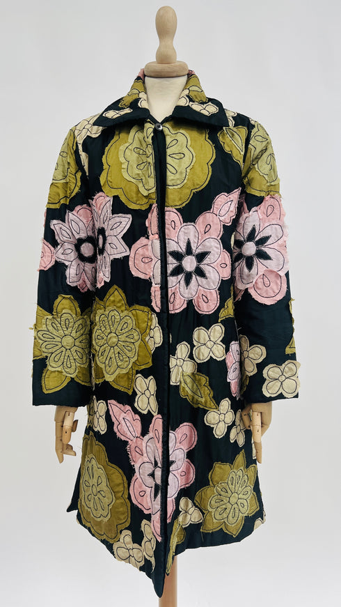 Soprabito imbottito seta