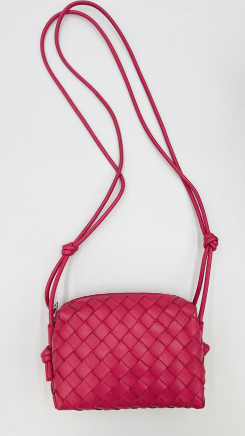 Borsa "loop" mini fuxia