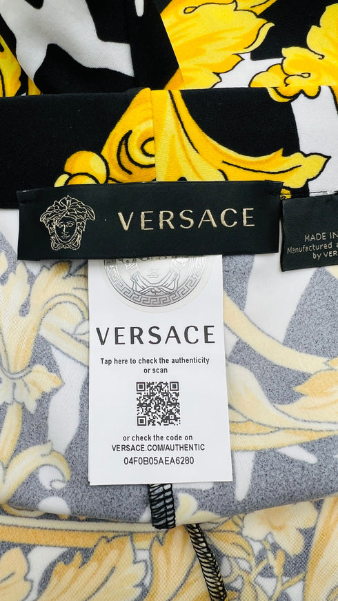 Leggings stampa barocca