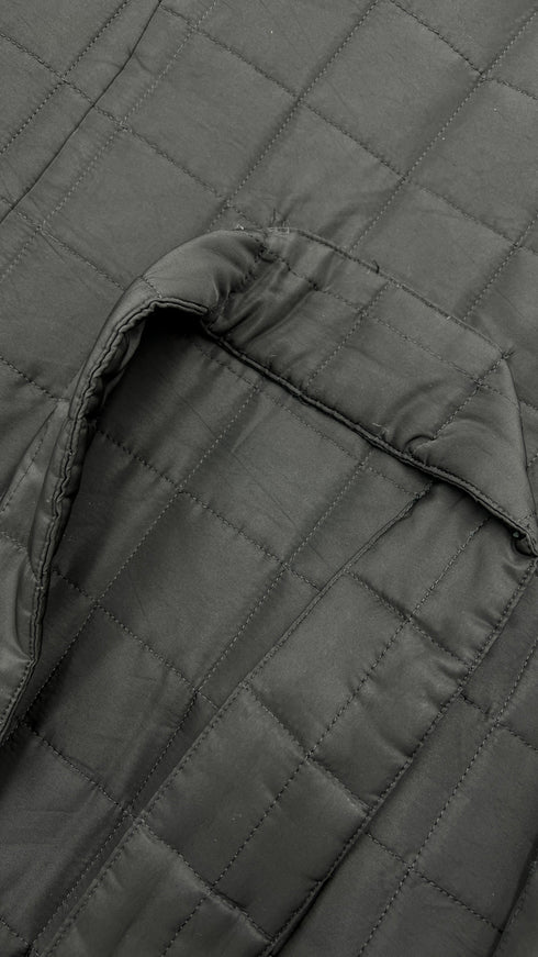 Giacca trapuntata con cintura