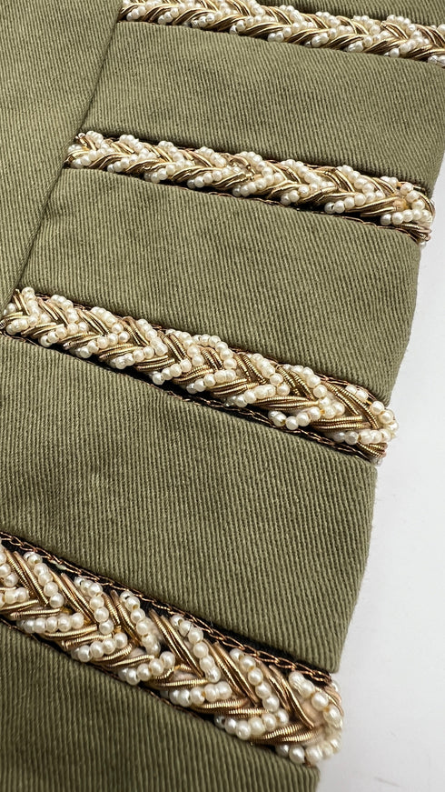 Abito midi monospalla con cartellino