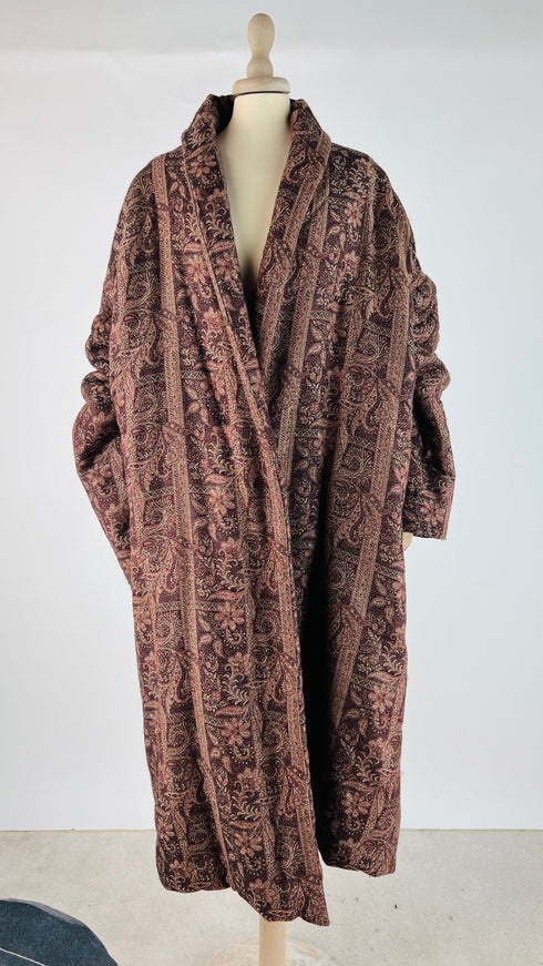 Soprabito vintage con maxi stola