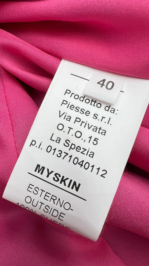 Blazer doppiopetto in suede