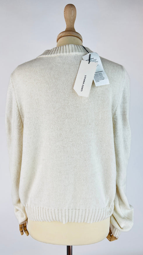 Maglia inserto catena e cartellino