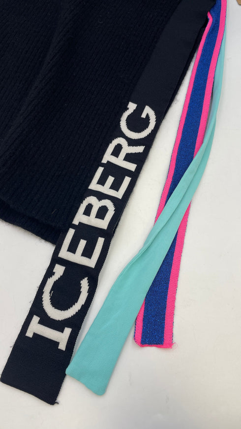 Maglione nero in lana-cashmere