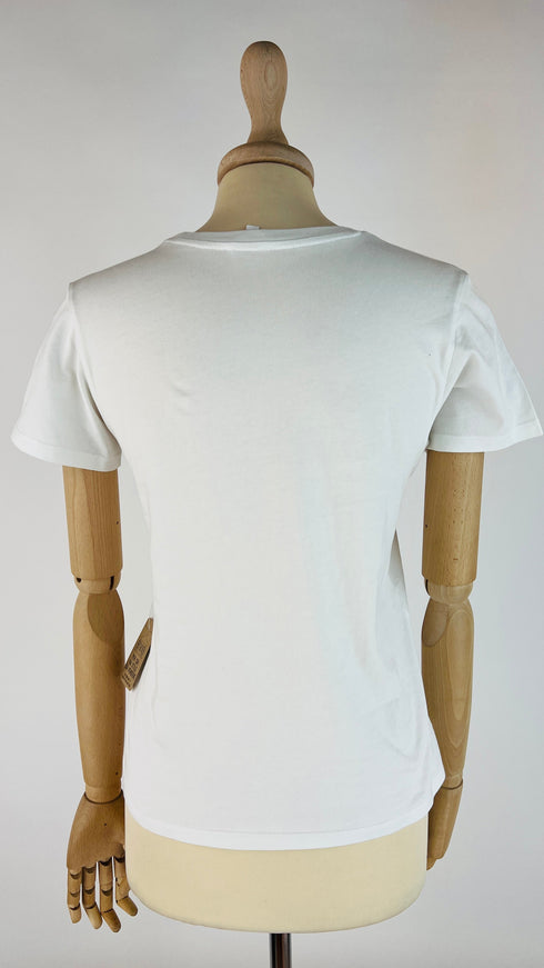 T-shirt cotone bianco