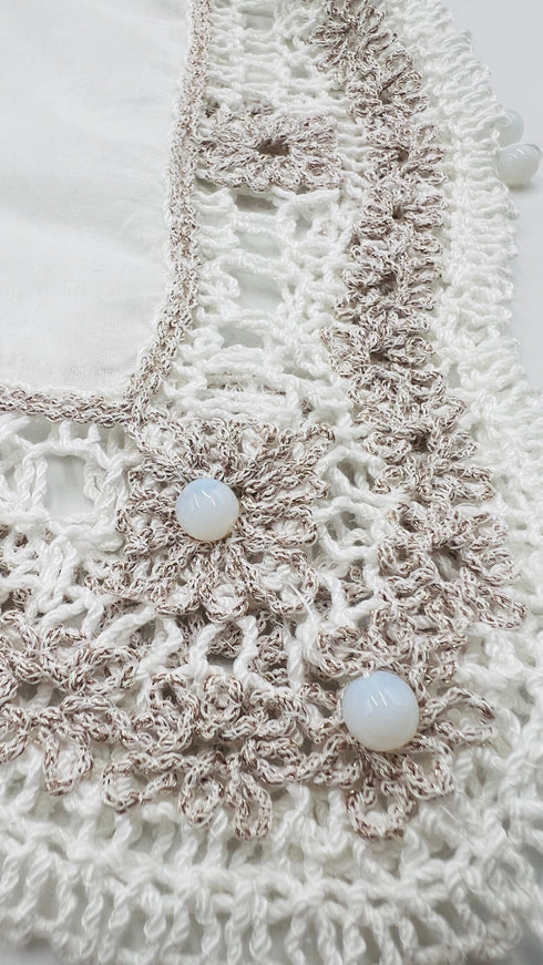 Kaftano inserti in pizzo