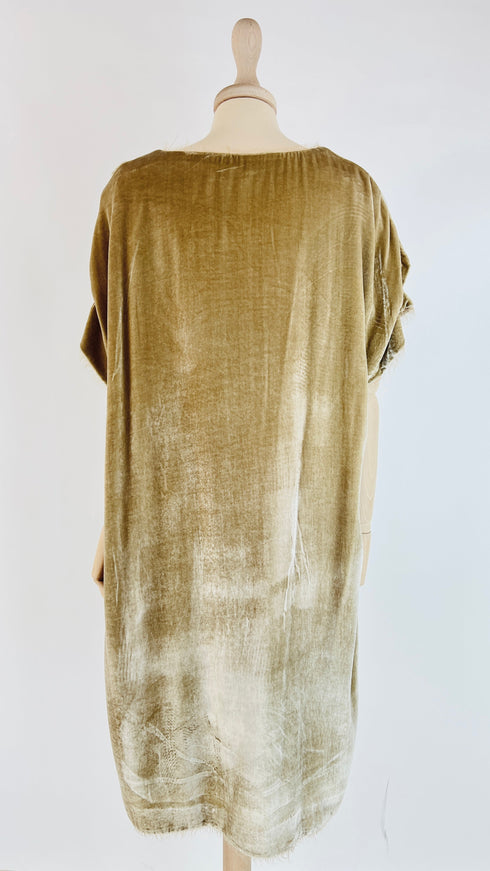 Abito midi in velluto vintage