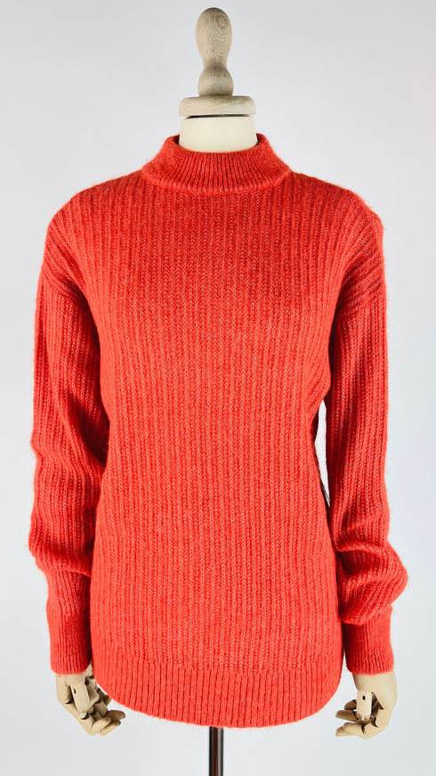 Maxi dolcevita arancione