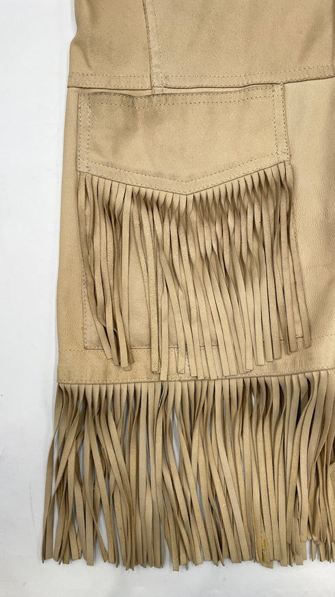 Giacca con frange sfoderata